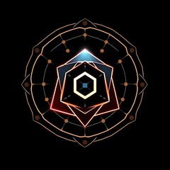 abstract fractal background