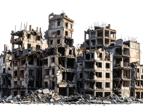 Demolished Apartment Complex