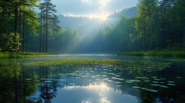morning on the river