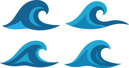 sea waves vector, waves icon, sea waves clipart, waves graphic, waves illustration, waves silhouette