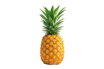 pineapple on white background