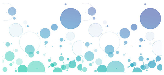 colorful circle dots, gradation 5