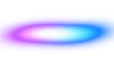 Abstract curved neon glowing lines on transparent background, light beams neon bright glowing effect overlay, color effect, color gradients shape, light leaks effect.