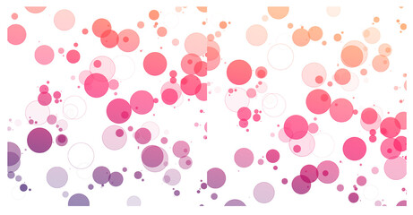 colorful circle dots, gradation 4