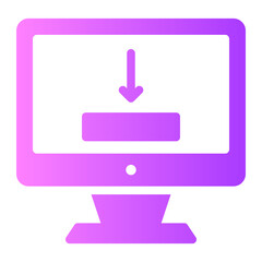 download gradient icon