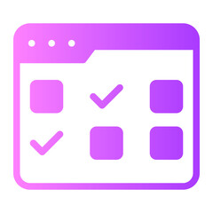 platform gradient icon