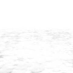 Fototapeta premium Water surface ripple background texture Isolated White Background