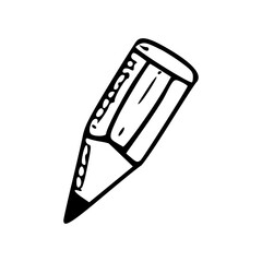 stubby pencil vector drawing