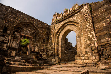 Ancient Daulatabad fort, Maharashtra, India