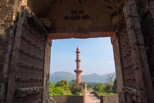 Ancient Daulatabad fort, Maharashtra, India