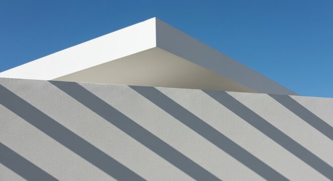 Modern architecture exterior detail