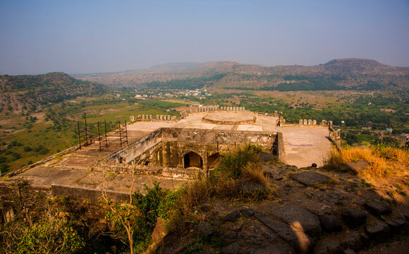 Devgiri fort or Daulatabad fort, Aurangabad, Maharashtra, India.