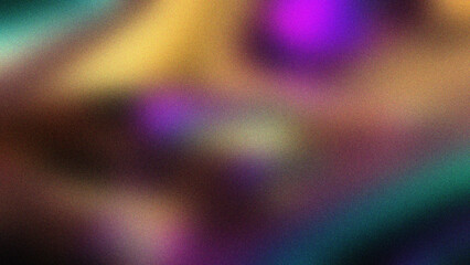 Ethereal chromatic canvas vibrant color interplay. Abstract background with grain texture