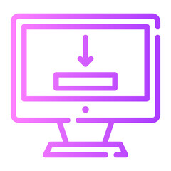 download gradient icon