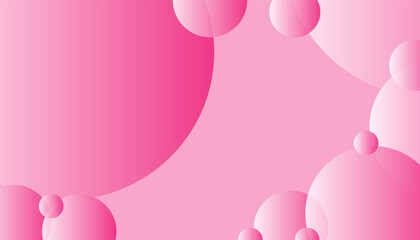 pink background with pink balloons