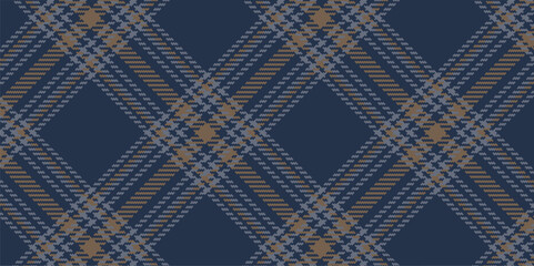 Vector checkered pattern or plaid pattern . Tartan, textured seamless twill for flannel shirts, duvet covers, other autumn winter textile mills. Vector Format