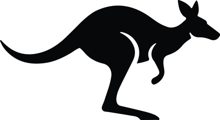 kangaroo silhouette, kangaroo icon, kangaroo vector, kangaroo clipart, kangaroo outline, kangaroo graphic, kangaroo shape,