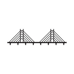 Bridge Logo Template vector icon