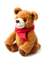 Fototapeta premium Isolated animal stuffed white background