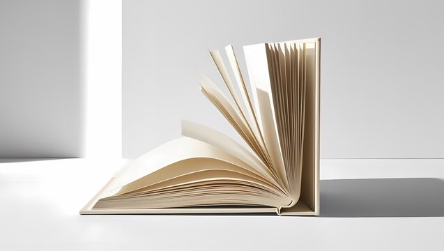 An old open book on a wooden tableAn old open book on a wooden table