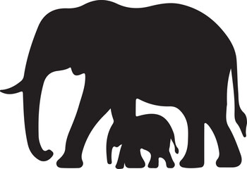 elephant vector, elephant clipart, cute elephant, baby elephant, elephant cartoon, elephant graphic,