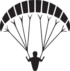 skydiving vector, skydiver icon, parachute jump, extreme sport,