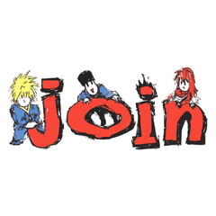 Join illustration publication illustrated vector