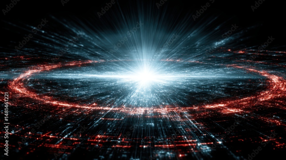 Poster black and red abstract background featuring dynamic shapes and textures ideal for technology and mod