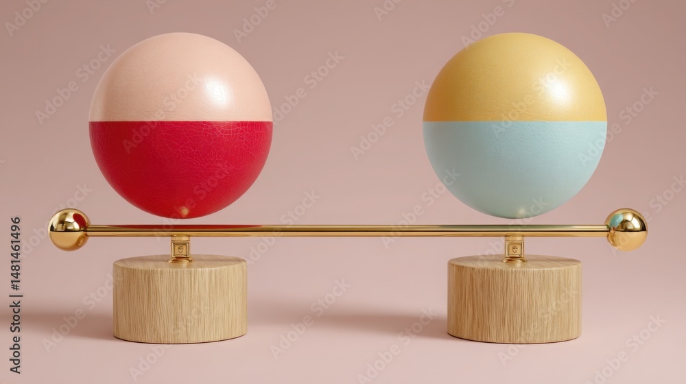 Poster two fresh eggs nestled on a stand showcasing a minimalist design and emphasizing natural simplicity 