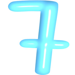 Fototapeta premium number 0-9 