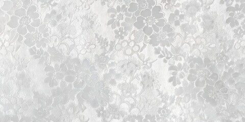 Intricate Gray Stone Texture with Subtle Floral Patterns and Vintage Design for Elegant Interior Decor and Architectural Accents