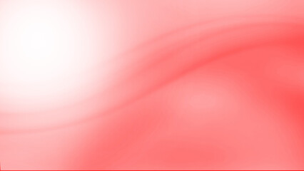 Curtain red wave and soft shadow and blur. fabric shapes curved and white sunlight