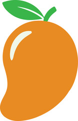 mango vector, mango fruit, cartoon mango, tropical fruit, juicy mango, ripe mango, fresh mango illustration, hand drawn mango