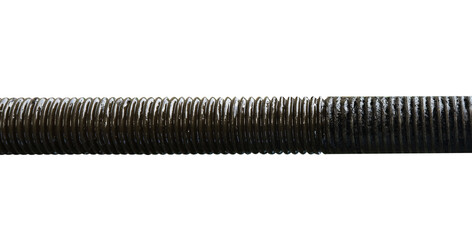 rusty long drat isolated