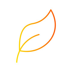 leaf gradient icon