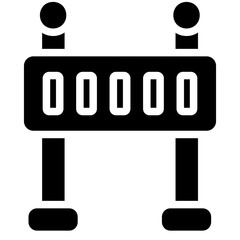 barricade Solid icon