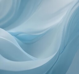 Naklejka premium Subtle light blue abstract texture with flowing curves, calming and peaceful design, mood, swirl, ethereal