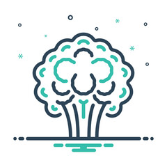 Mix icon for broccoli