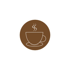 Obraz premium Coffee cup Logo Template