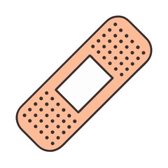Bandage Strip - First Aid Icon