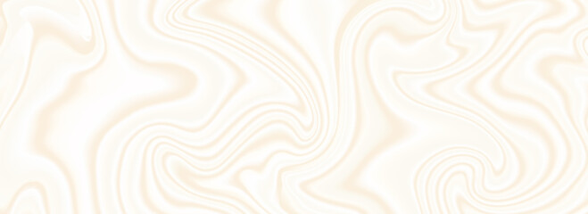Light beige psychedelic lines texture. Abstract trippy marble effect background. Swirl wavy striped pattern for banner, poster, cover, floor print swatch. Yellow liquid funky backdrop. Vector