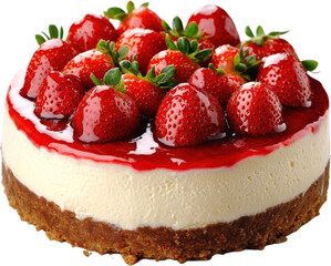 Delicious Strawberry Cheesecake Delight