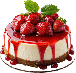 Delicious Strawberry Cheesecake Delight