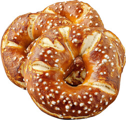 Two Delicious German Pretzels