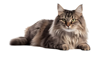 Obraz premium cat photo transparent background png