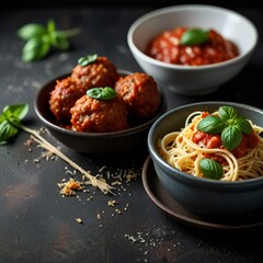 meatballs with tomato sauce