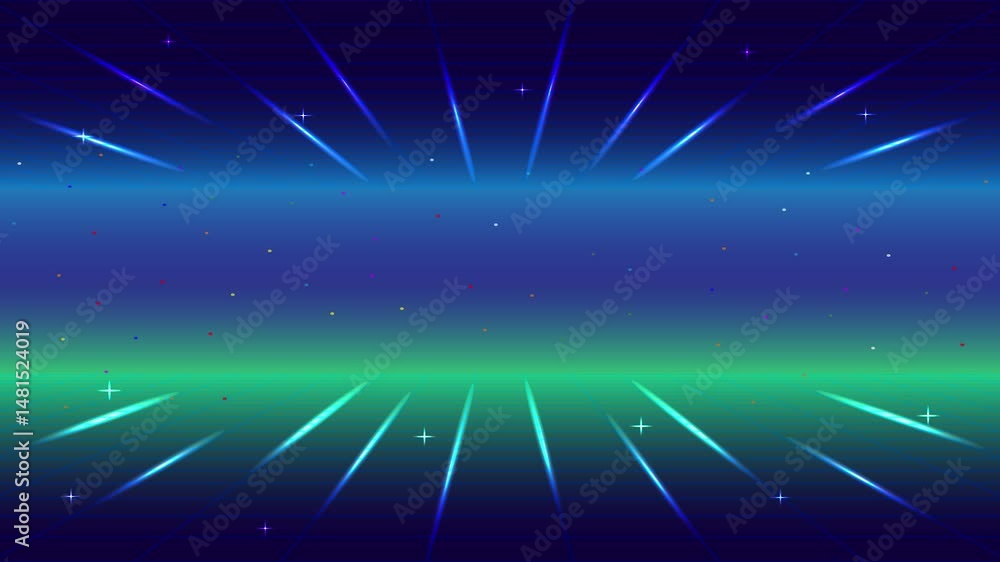 Poster game over. retro video game background. abstract grid background for retro digital video game screen
