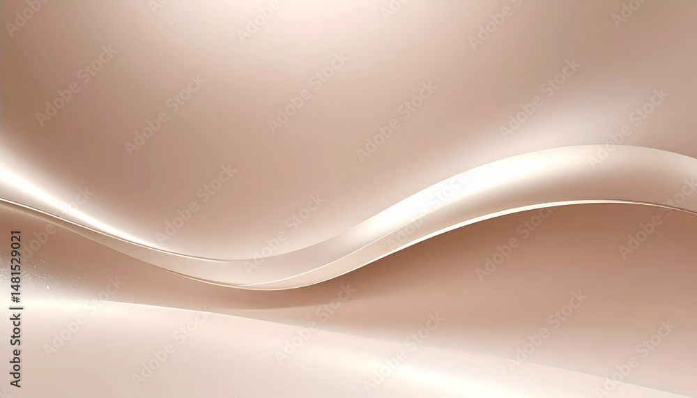 Poster subtle silver gradient background featuring smooth curves and modern design suitable for abstract pr