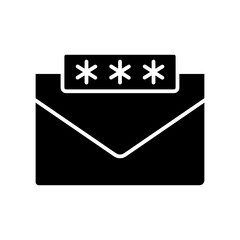 mail glyph icon