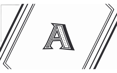 Logo of latter A and B